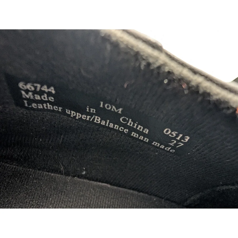 Kenneth Cole Reaction‎ Kids Black Leather Hook Loop Casual Shoes Toddler Size 6M